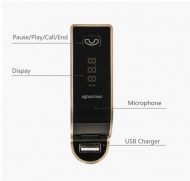 Handsfree multifuncțional cu bluetooth și USB