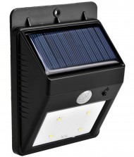Lampă exterioară cu LED și senzor de mișcare - încărcare solară